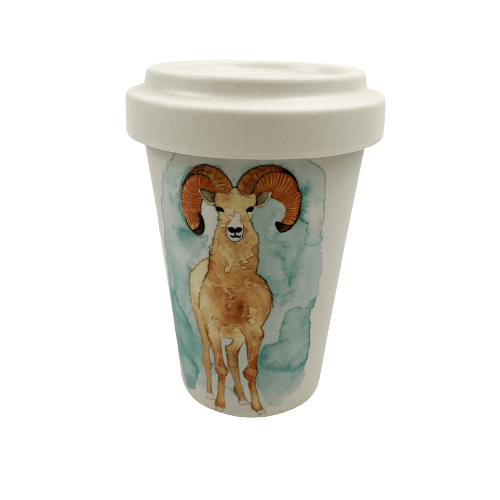 Reusable Travel Coffee Mug With Silicone Lid - Origin Bamboo